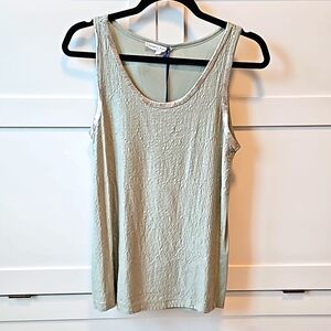 Tempo Paris olive sequin tank size S/M - NWT